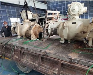 鶴煤集團(tuán)登?？諌簷C(jī)大修項(xiàng)目現(xiàn)場(chǎng)